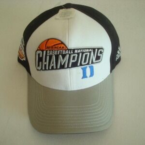 DUKE BLUE DEVILS CHAMPS ADIDAS HAT CAP VINTAGE 00S‎ Y2K D1